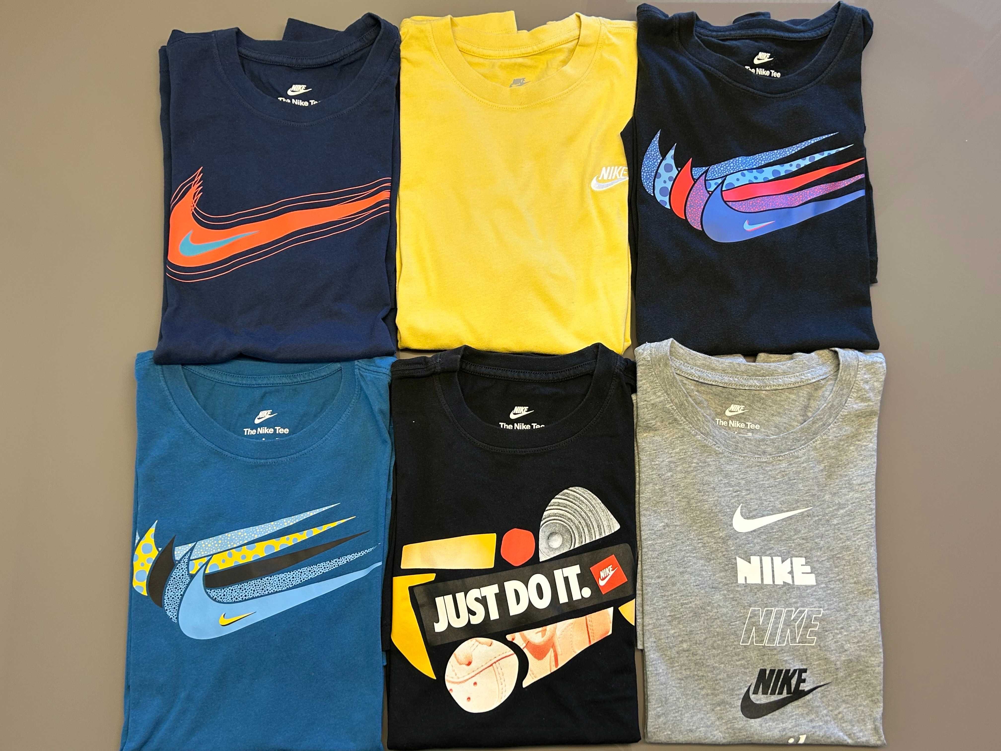 Лот от 5 тениски Nike + 1  подарък, р-р S