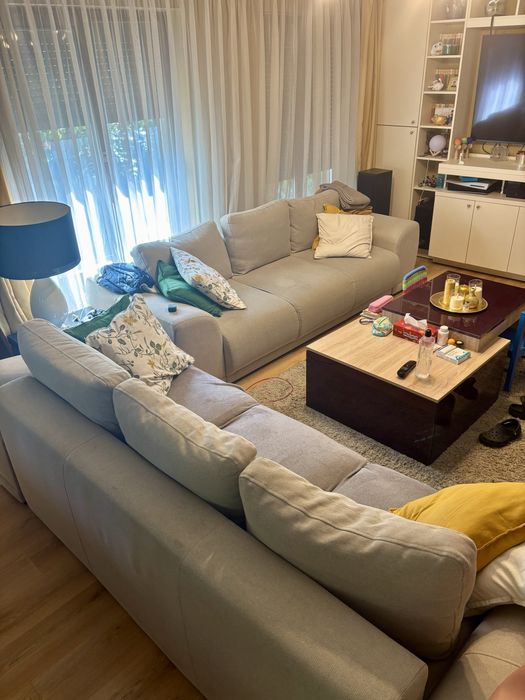 2 canapele 3 locuri extensibile