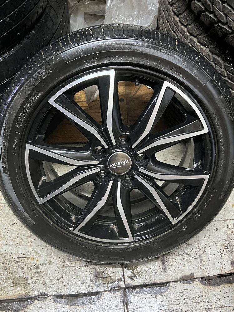 Продам летние шины с дисками 225/45 R17 Nexen в отличном состяний