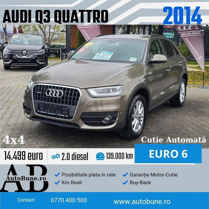 Audi Q3 Audi Q3 QUATTRO 139.000 km ,Cutie Automată