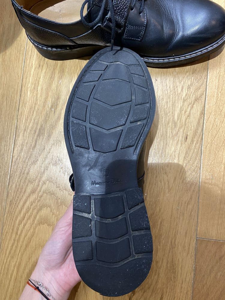 Pantofi cu siret Massimo Dutti