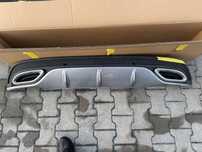 Оригинална добавка дифузьор за задна броня Mercedes w205 AMG