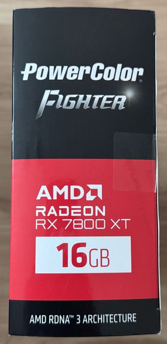 AMD Radeon RX 7800 XT powerColor Fighter 16 GB