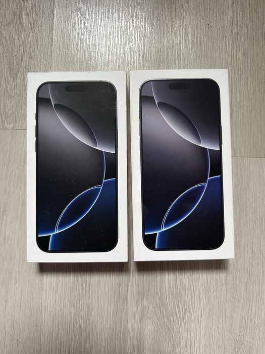 Iphone 16 pro max black titanium,256GB