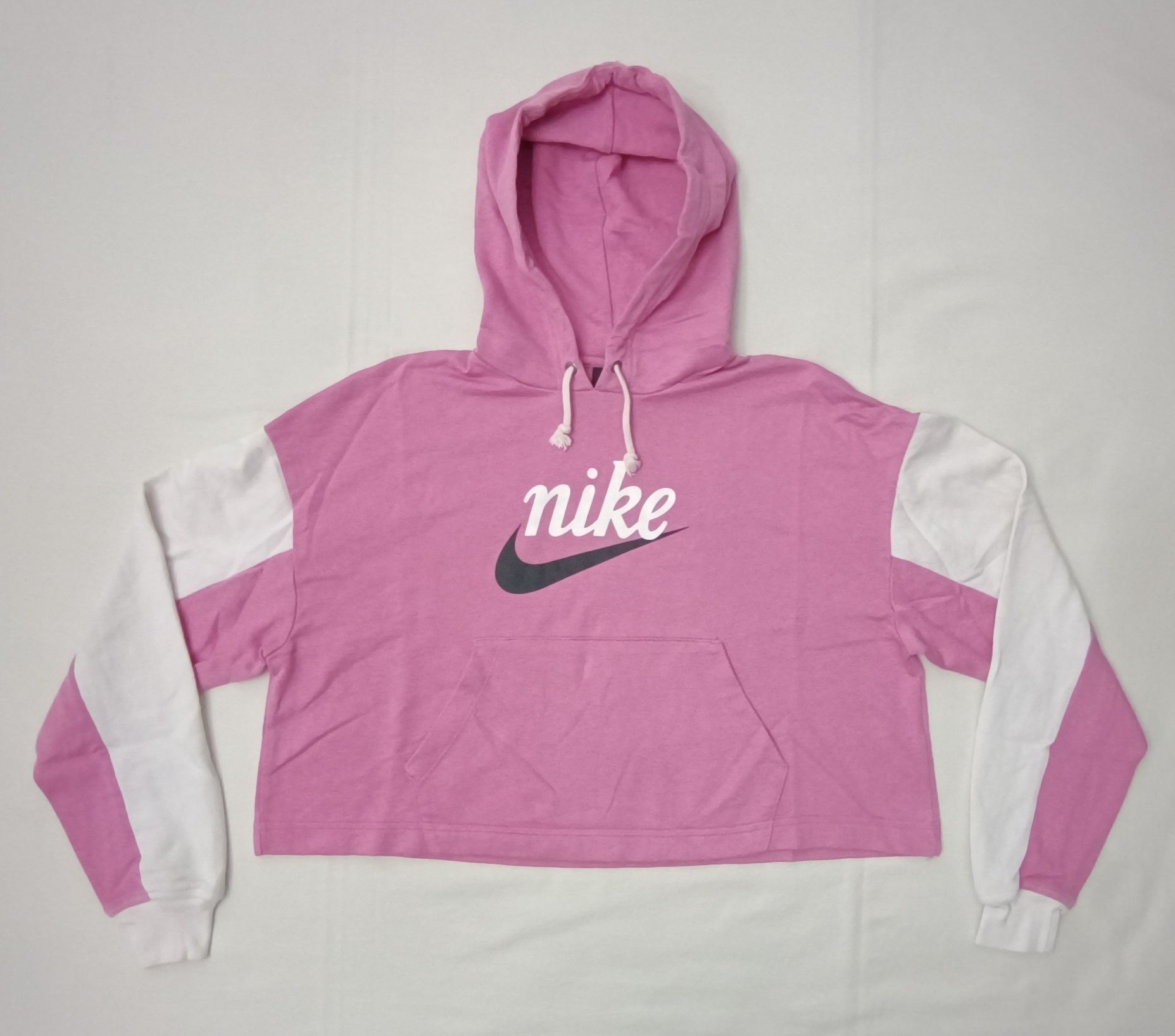Nike Sportswear Cropped Hoodie оригинално горнище M Найк памук суичър