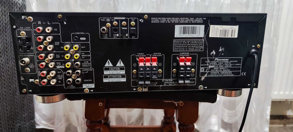 Amplificator Audio Pioneer VSX-D510 Statie Audio Amplituner