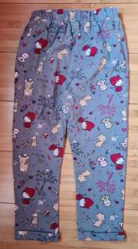 Pantaloni desene grosi cu buzunare fata LC Waikiki bumbac 2/3 ani noi