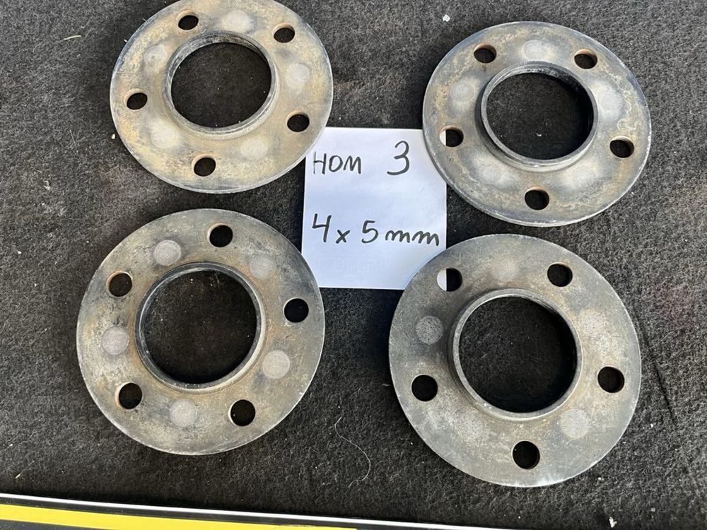 Фланци за джанти 5х112 АУДИ Audi Мercedes 5mm barracuda swiss ном 3