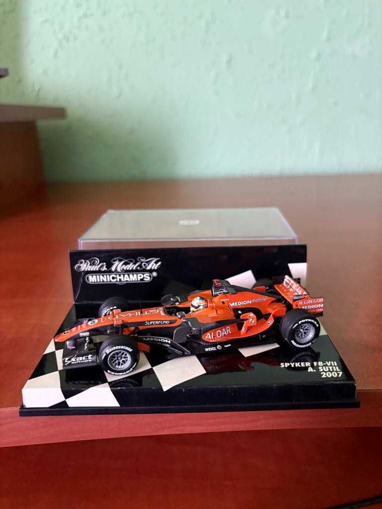 продавам редки модели формула 1 мащаб 1.43 на minichamps