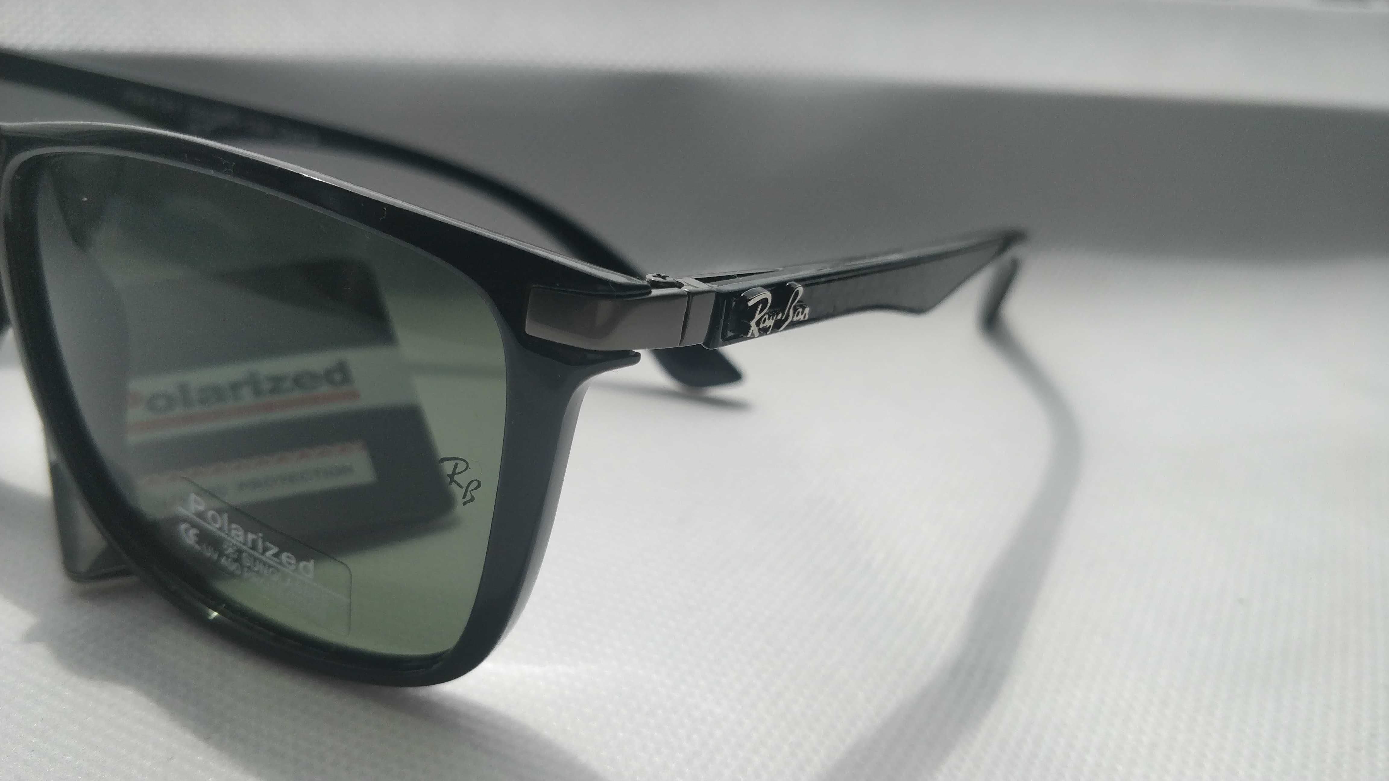 Ochelari de soare Ray-Ban RB4181 lentile verzi, polarizati