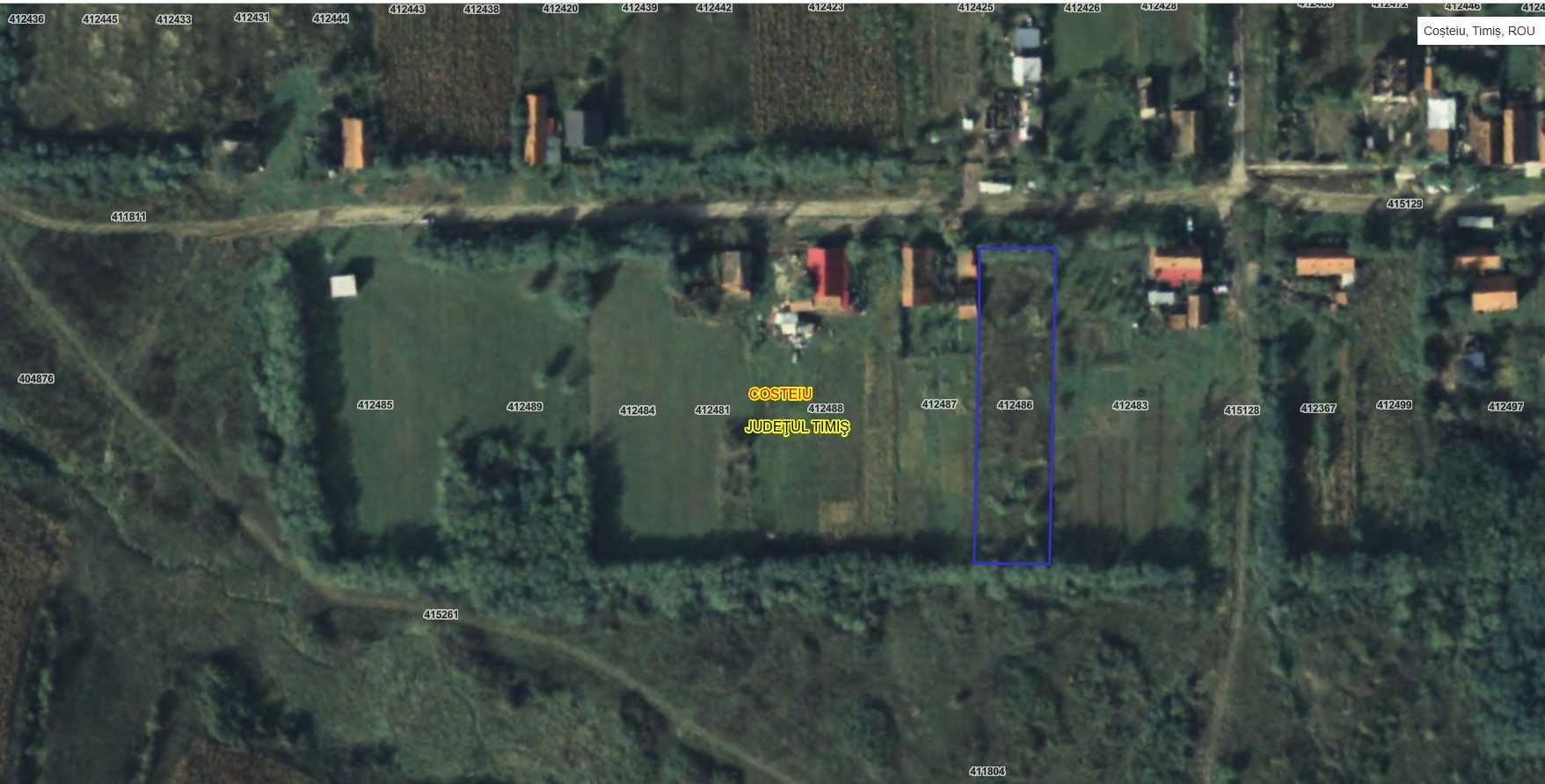 Teren Intravilan in TIPARI, 10 km de Lugoj