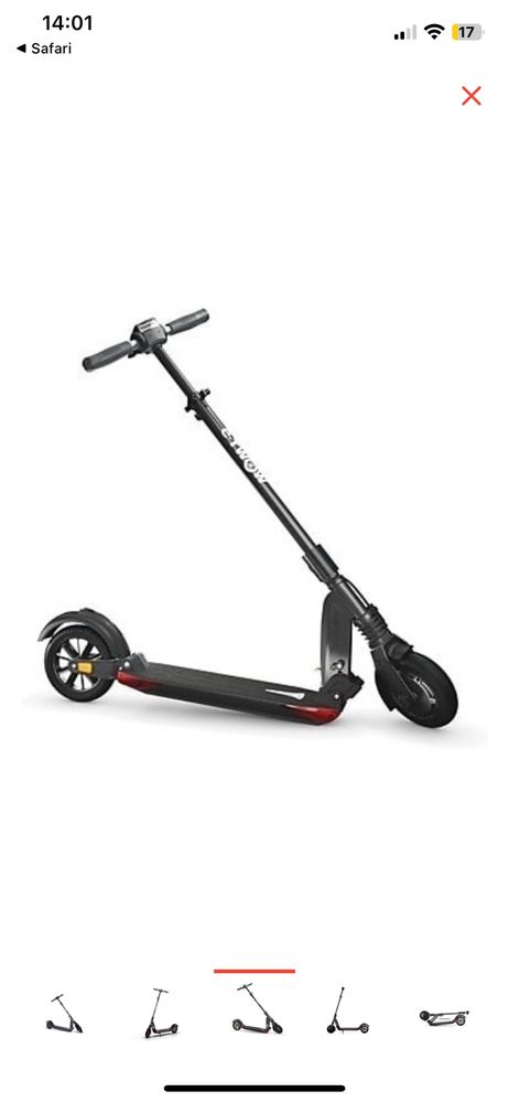 Самокат электрический E-T wow 2 Booster Plus