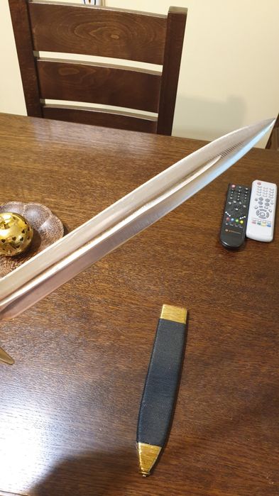 Кама нож острие уникат месинг кания