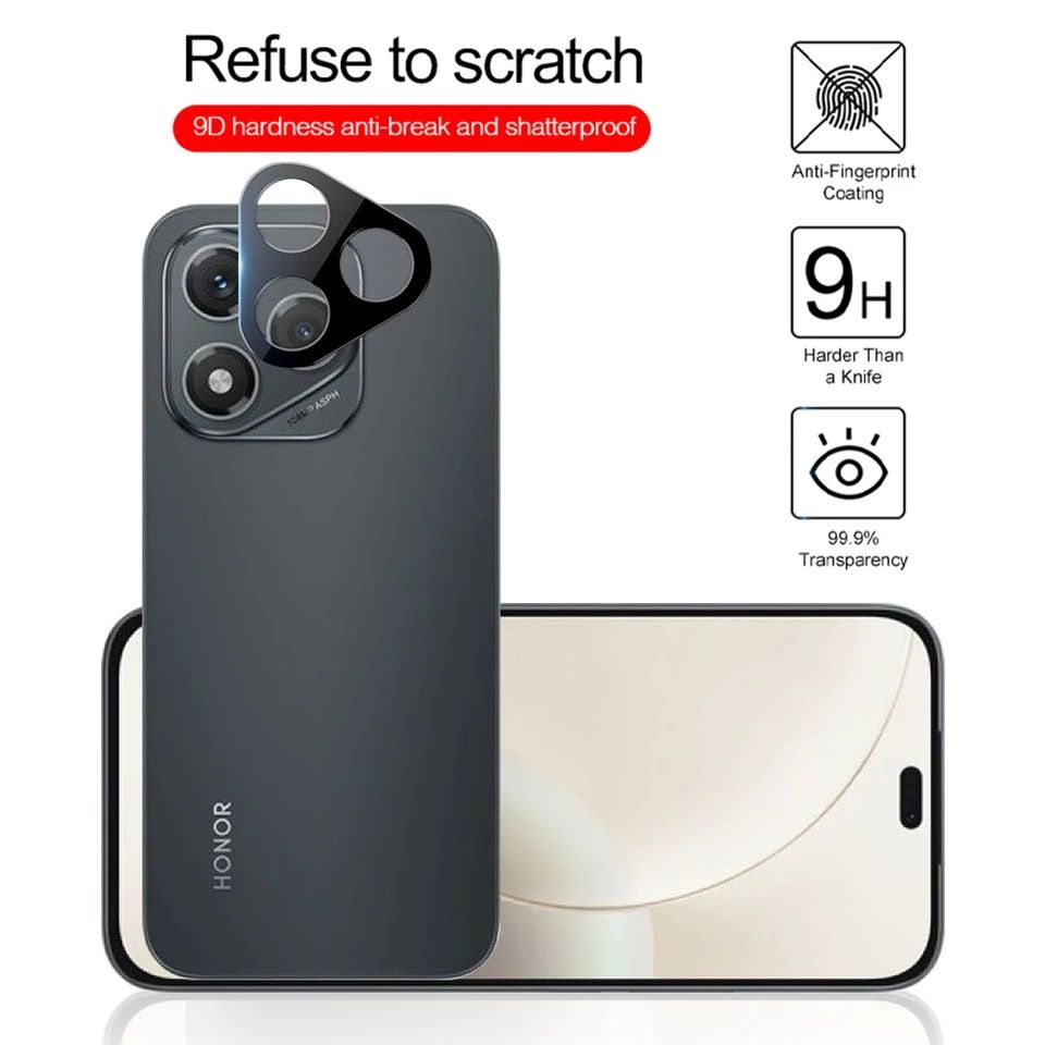 Honor 400 Pro / 400 Lite / 400 / 3D 9H Стъклен протектор за камера