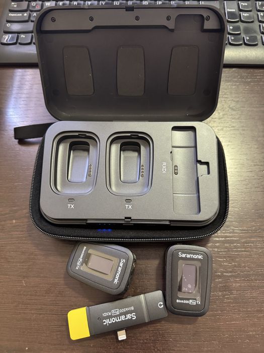 Saramonic Blink 500 pro (iphone light)