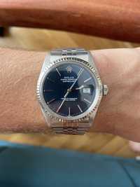 Rolex Datejust 36mm blue dial white gold bezel