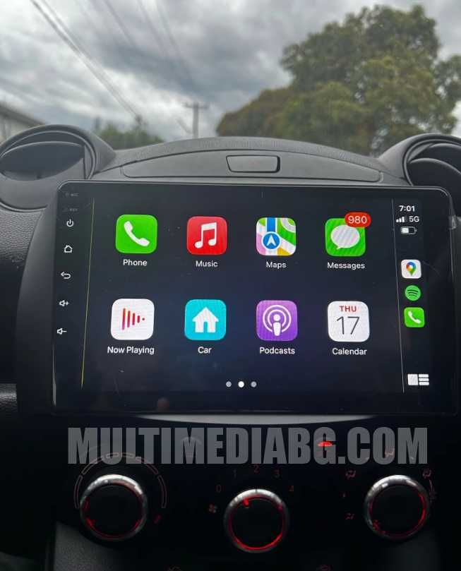 Mazda 2 2007г-2014 Мултимедия Навигация Android