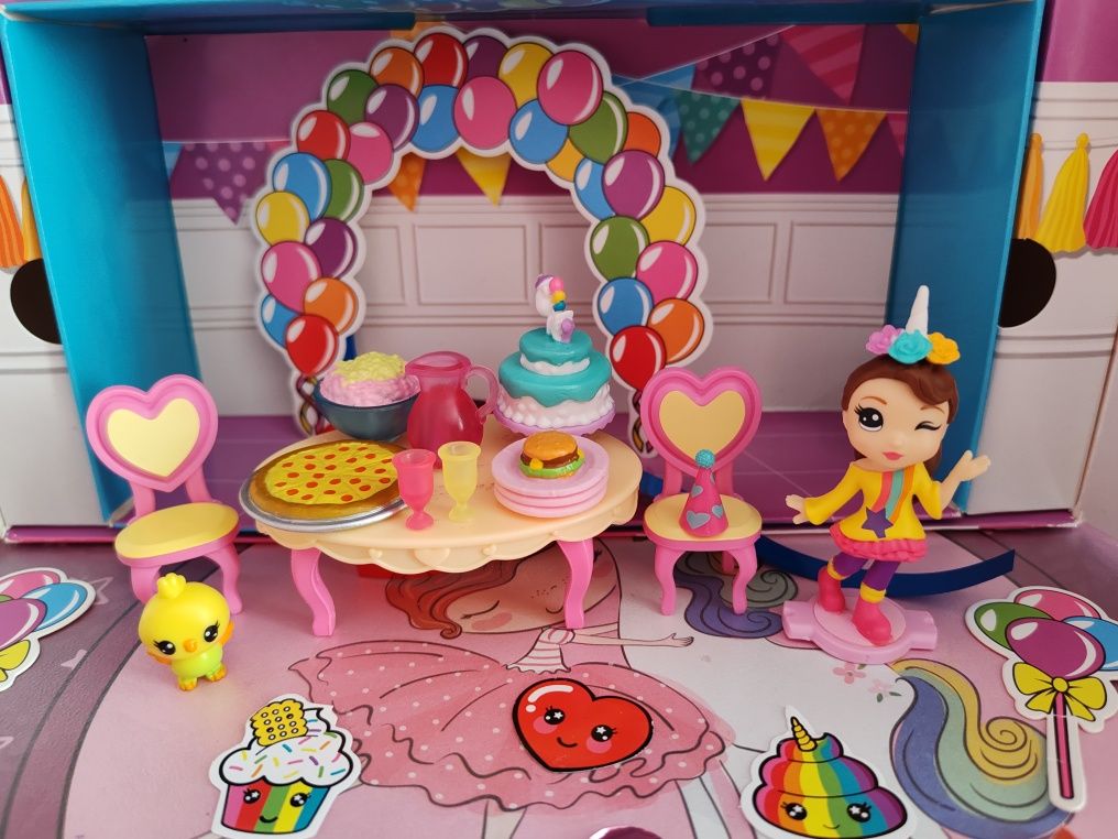 Игрални комплекти кукли с аксесоари Party Pop Teenies