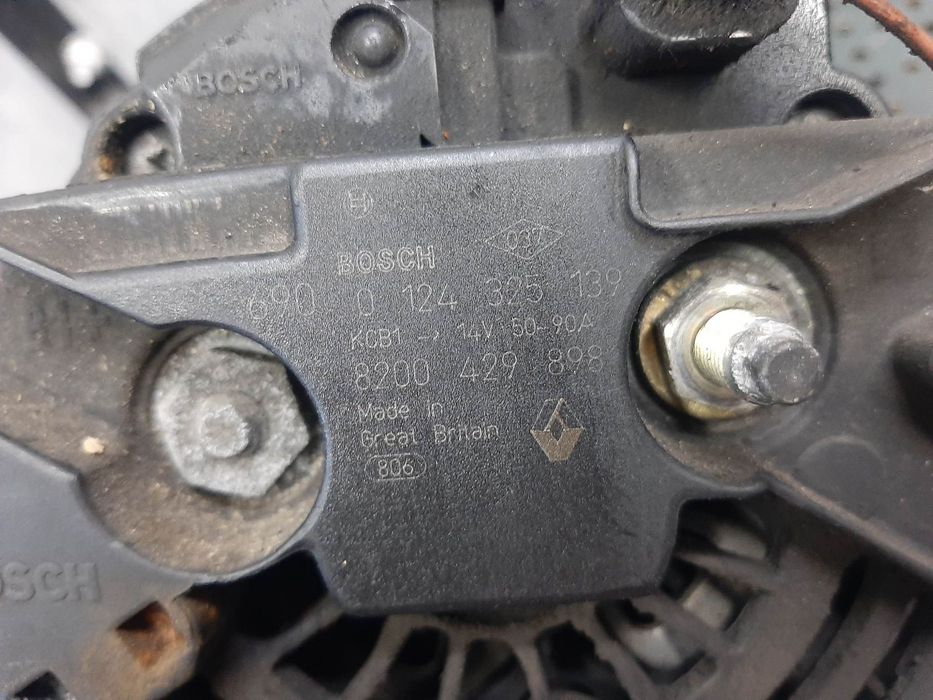 alternator  1.2 b  renault clio 2 clio 3 twingo modus  0124325139  8200429898