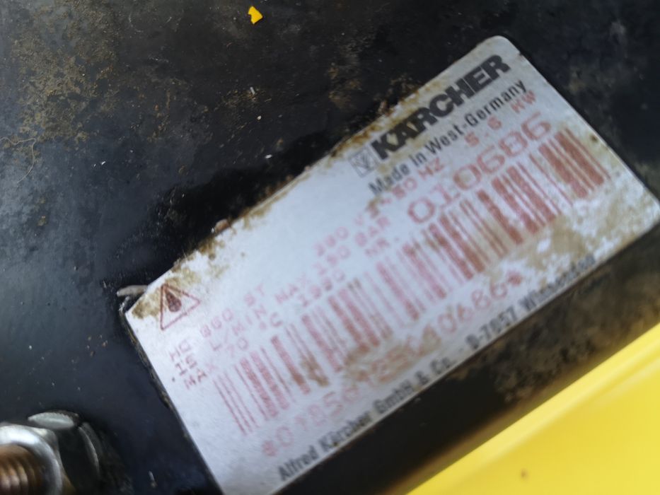 Водоструйка Karcher HD890st 200bar 15L380V Керамика Супер Силна