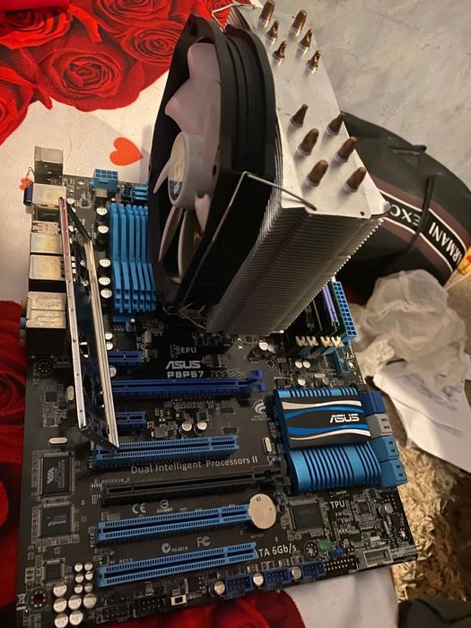 Kit placa de baza i7 2600k 16 gb ram 1600mhz