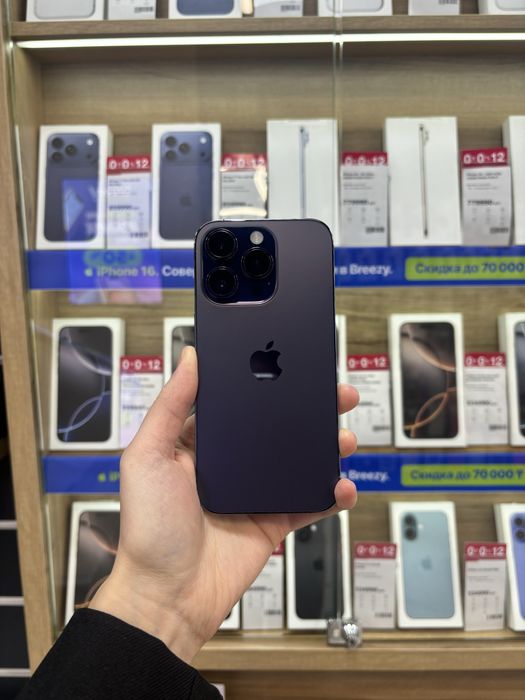 Айфон 14 pro 256gb 100% гарантия на один год