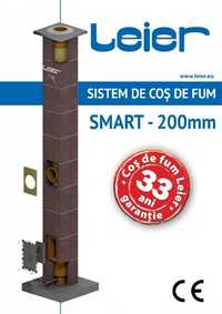 LEIER SMART 7m - Cos de fum Profesional Ceramic - Transport inclus GR