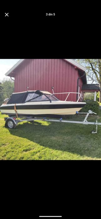 Barca Flipper + Motor evinrude 2timpi 50cp+ peridoc prov.Norvegia