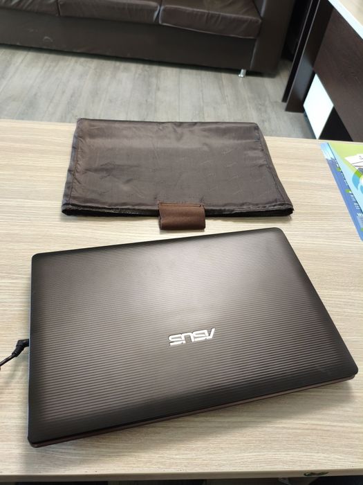Asus k53 choco core i3 , c видео картой + чехол