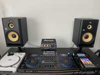 Pioneer setup/Opus Quad/rmx1000+stand /Djs1000/plx500w/krk rp10G4