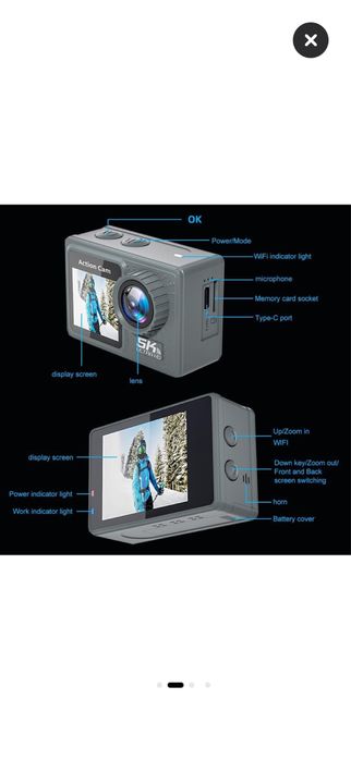 Екшън камера Madynik