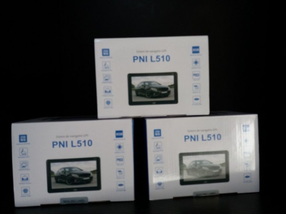 GPS PNI L510-ecran 5"- 256 ram - 8gb memorie Full Europa-actualizat