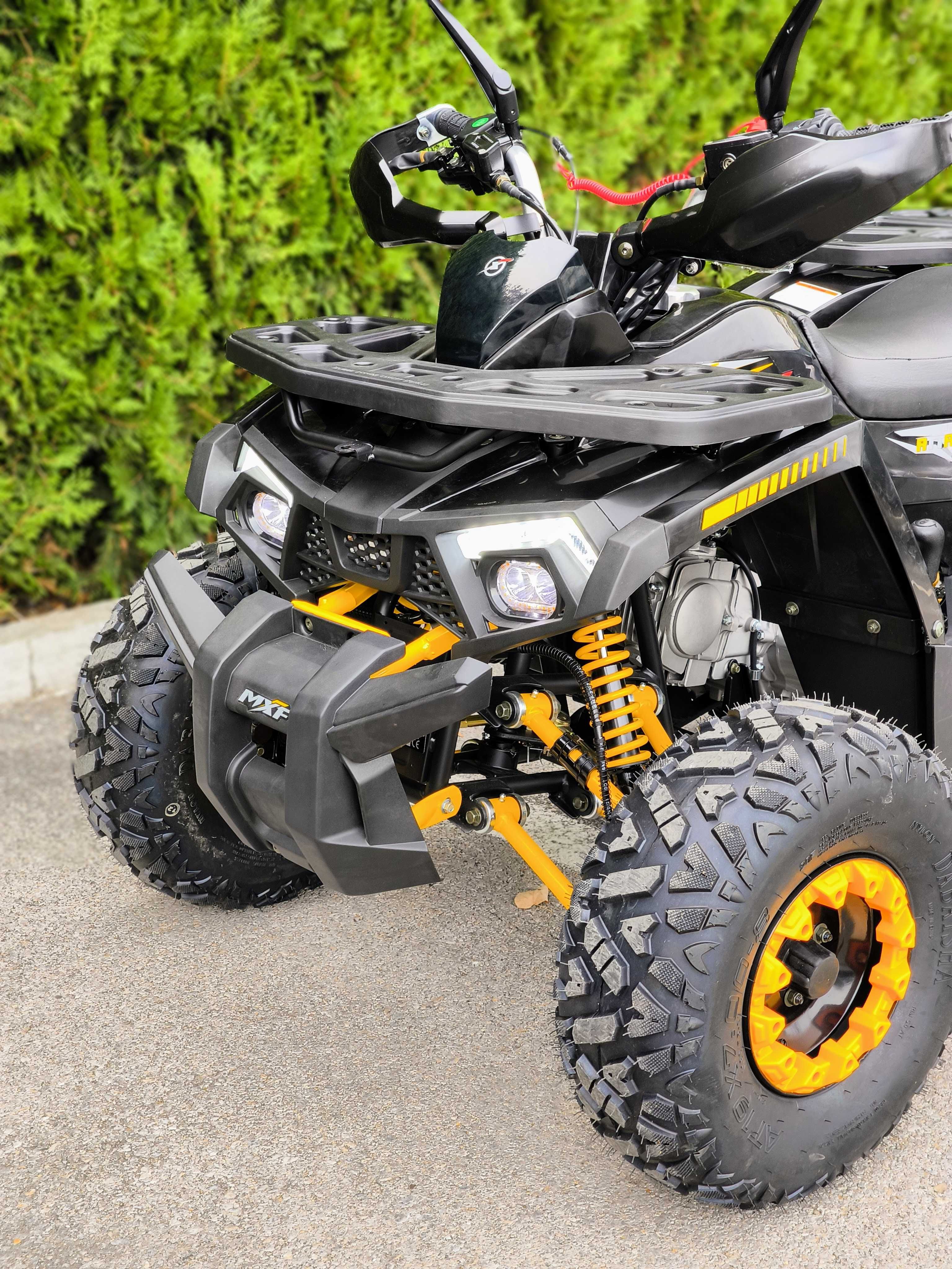 Бензиново ATV/АТВ MXF 125cc Black & Yellow, R-N-D автомат