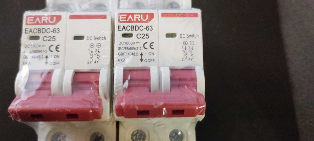 Intrerupator MCB sigurante automate panouri fotovoltaice 25A