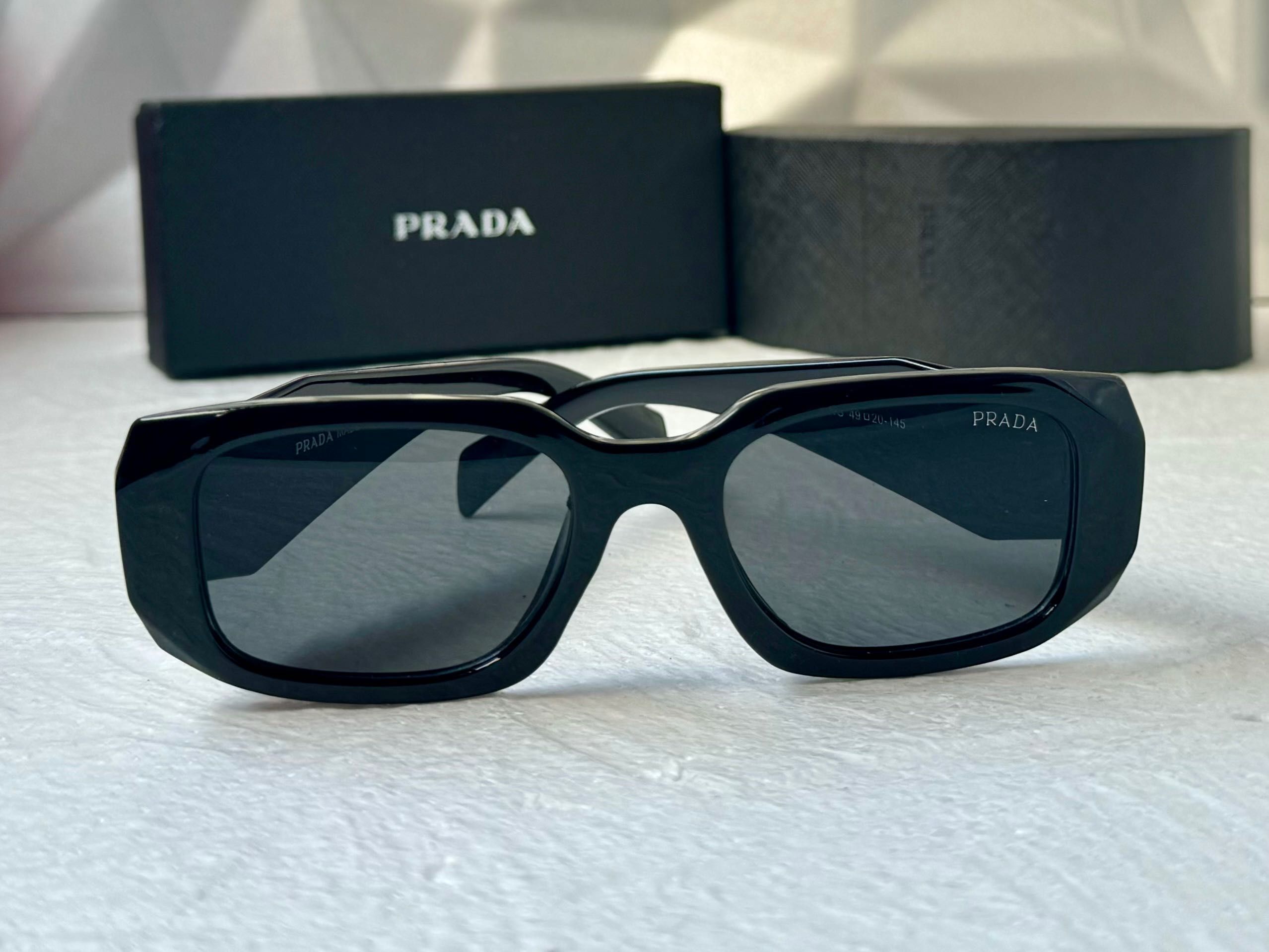 Ochelari de soare pentru femei, bărbați-dreptunghiular Prada SPR17WS