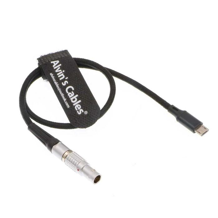 Cablu de alimentare tata la micro USB Z CAM E2 Flagship  Nucleus Nano