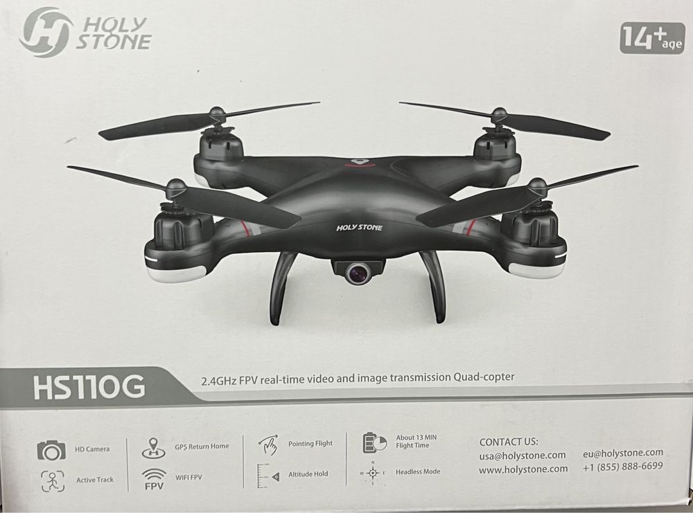 Holy Stone HS110G GPS Drone with 1080P Camera for Adults sigilat