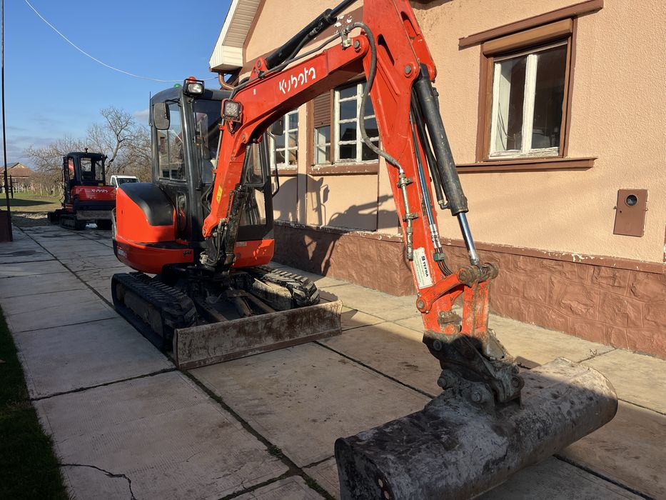Miniexcavator kubota 101