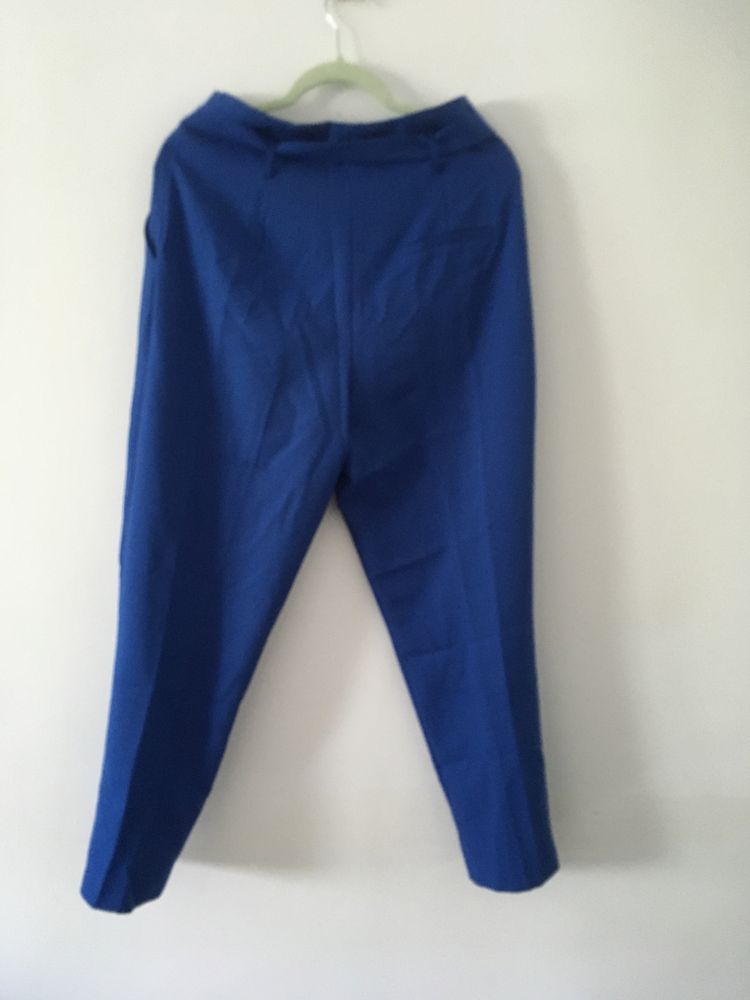 Blue trousers business style