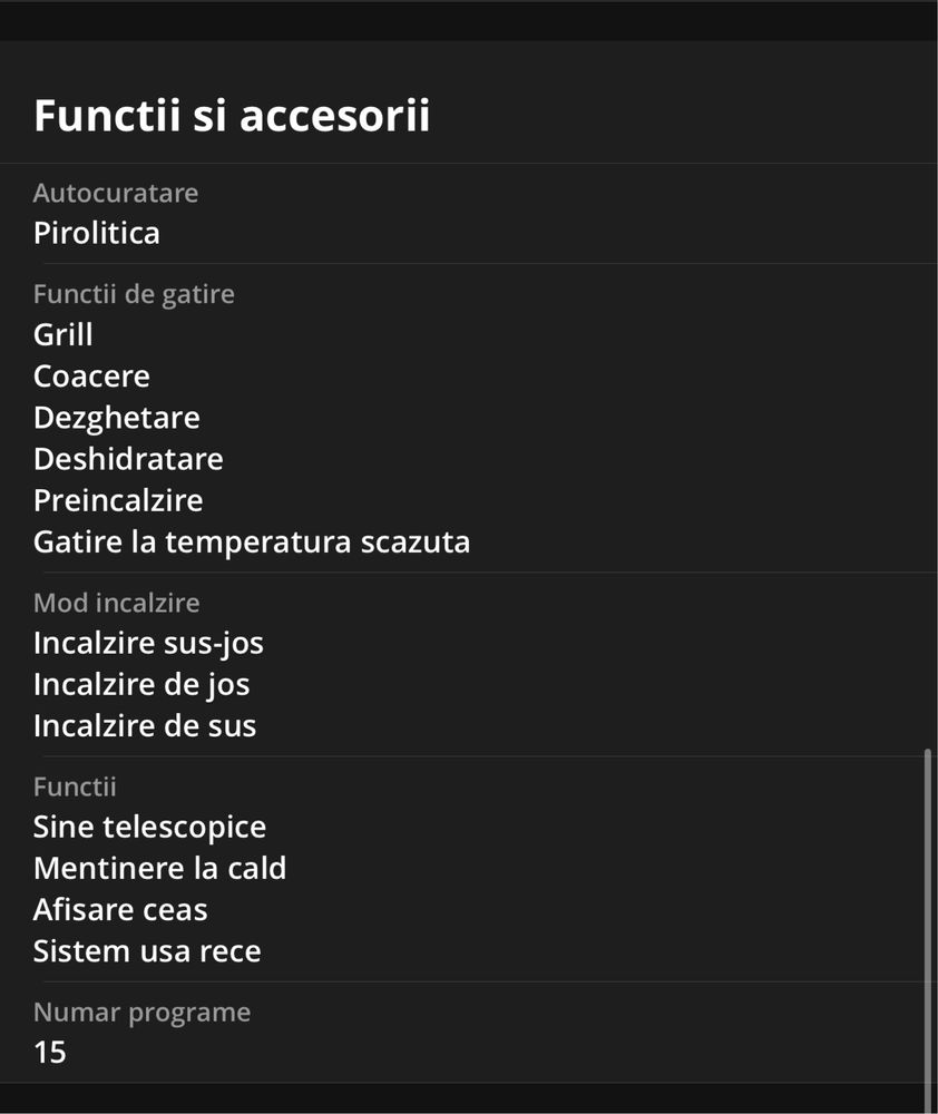 Cuptor Gorenje BOP799S51x ,piroliza