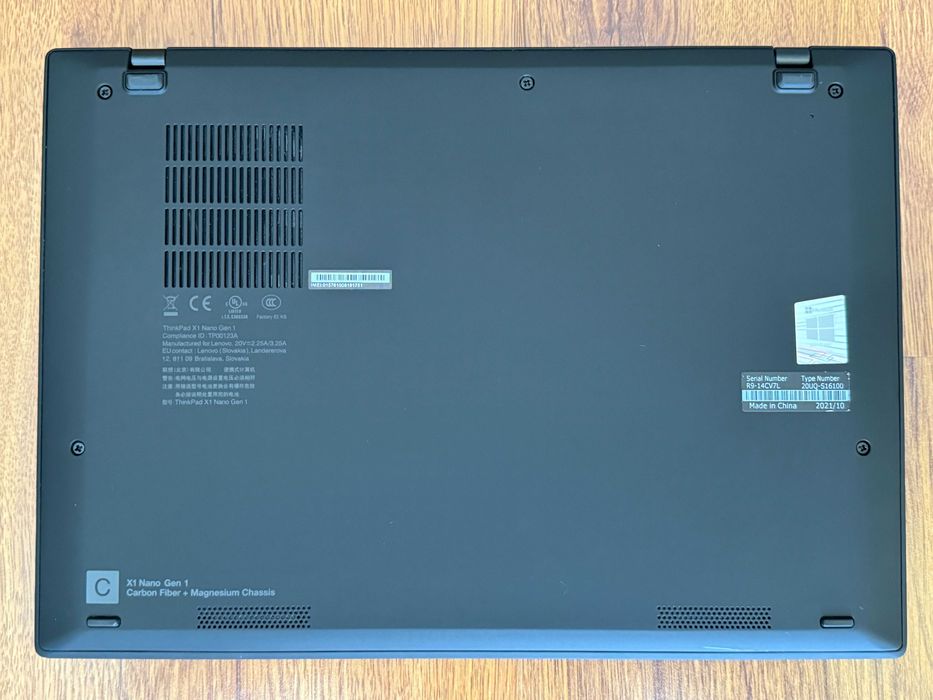 13' 2K IPS Touch i5-1140G7 Lenovo ThinkPad X1 Nano 16GB LPDDR4X/256GB