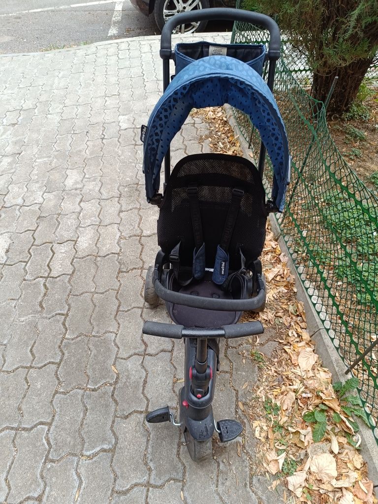 Триколка smart trike 8в1 синя