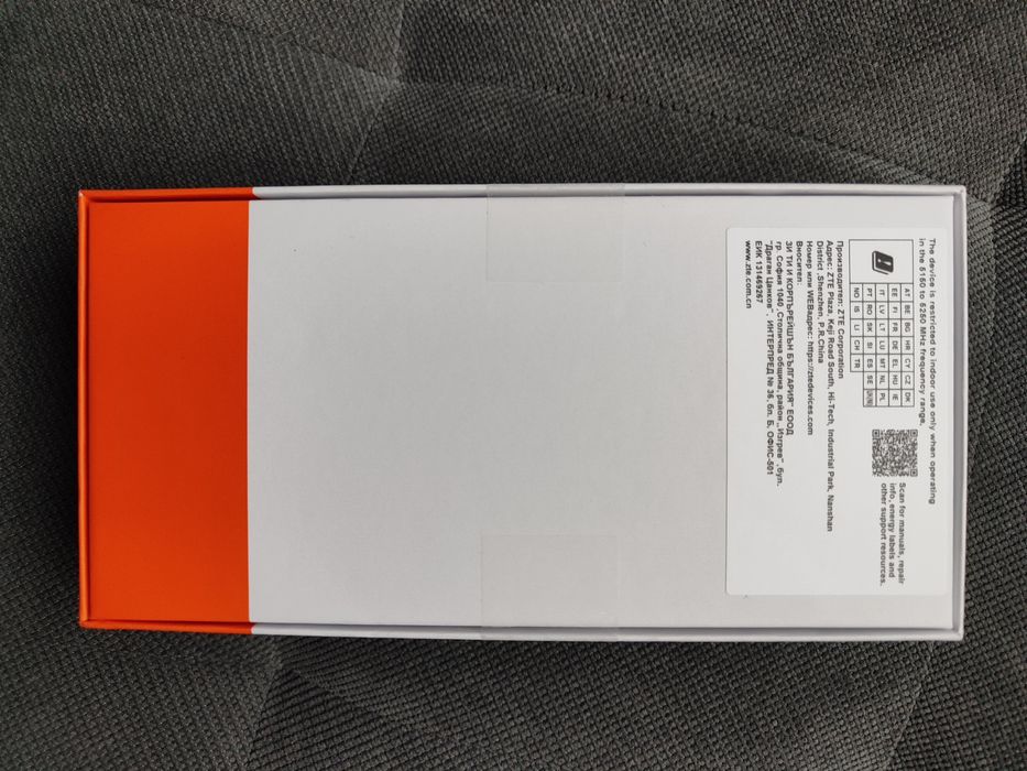 ZTE Blade с гаранция от 02/10/2025г. неразопакован.