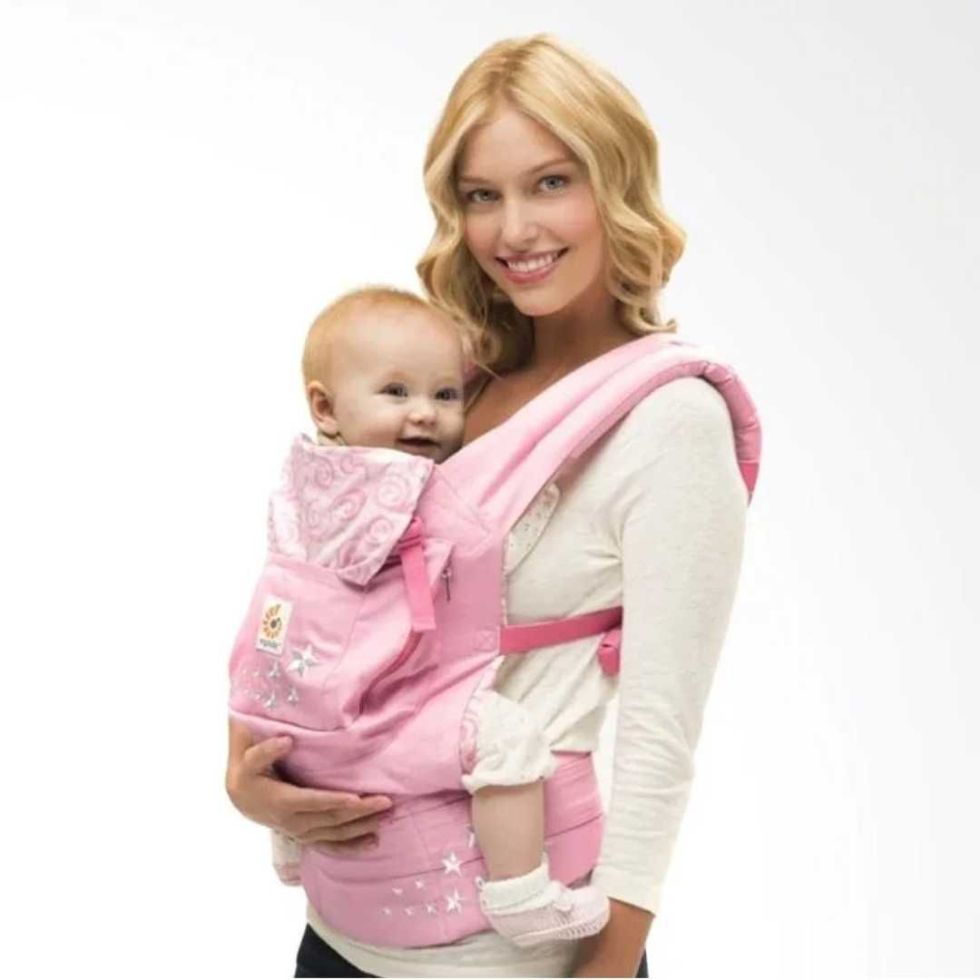 Эргорюкзак Ergobaby Original Galaxy Pink + вкладыш Ergobaby