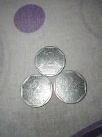 Monezi 2 Francs vechi.