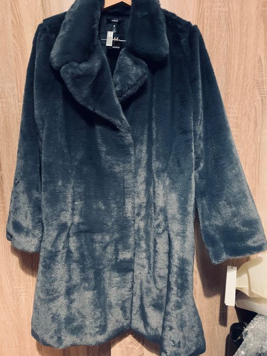 Bloomingdale’s artificial fur coat