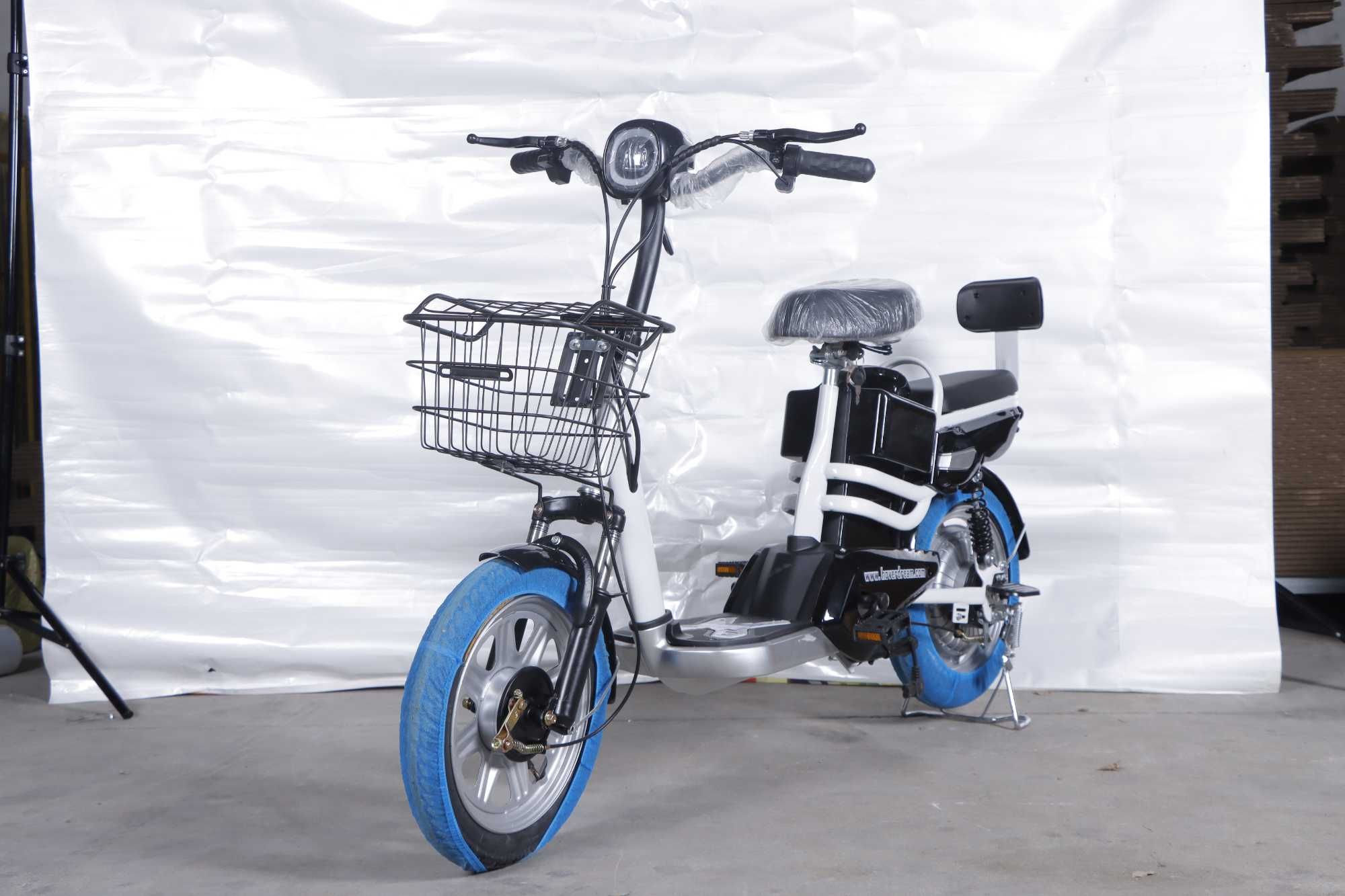 Bicicleta scuter electric cu pedale, adulti 2 locuri / long-range NOU