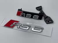 Set Embleme Audi RS6 crom s-line