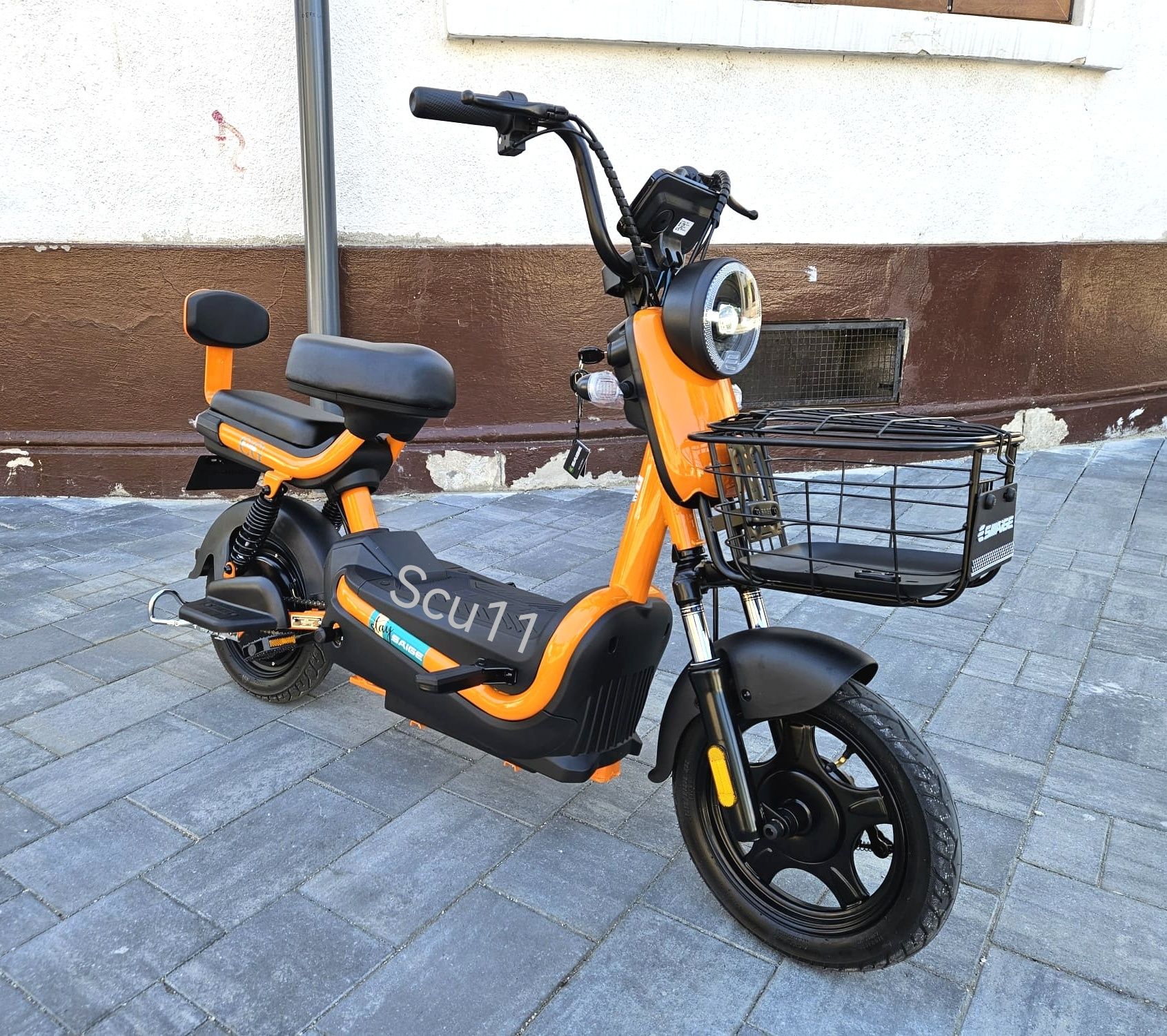 Scuter Electric Moped Fara Permis si Fara Inmatriculare 20Ah