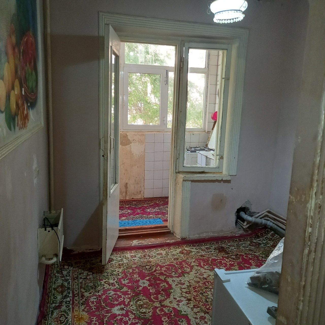 Qarshi shahrining markazidan 2xonali barcha sharoitlarga ega kvartira